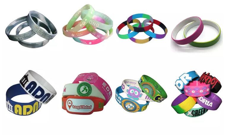 Stylish Custom Silicone Wristbands