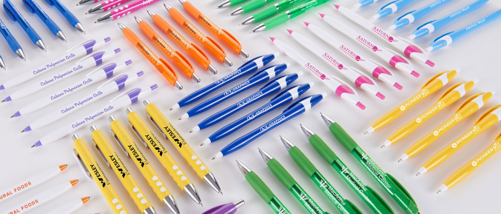 Promotional branded pens