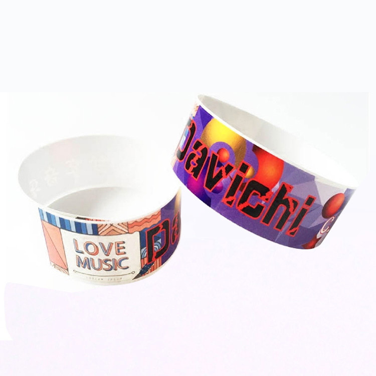 Festival Tyvek Paper Wristbands for Club and Party Entry