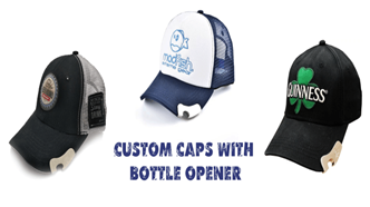 Custom Logo Caps with Openers for Your Drink Brand Promotion