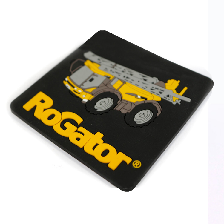 Personalized Custom Soft PVC Silicone Rubber Coasters