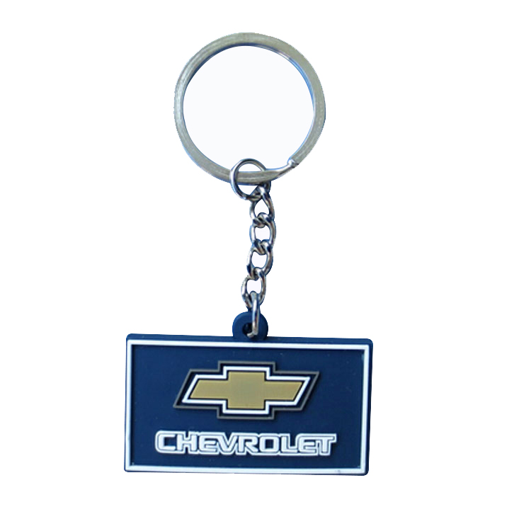 Promotional Rubber Personalized Keyring Soft PVC