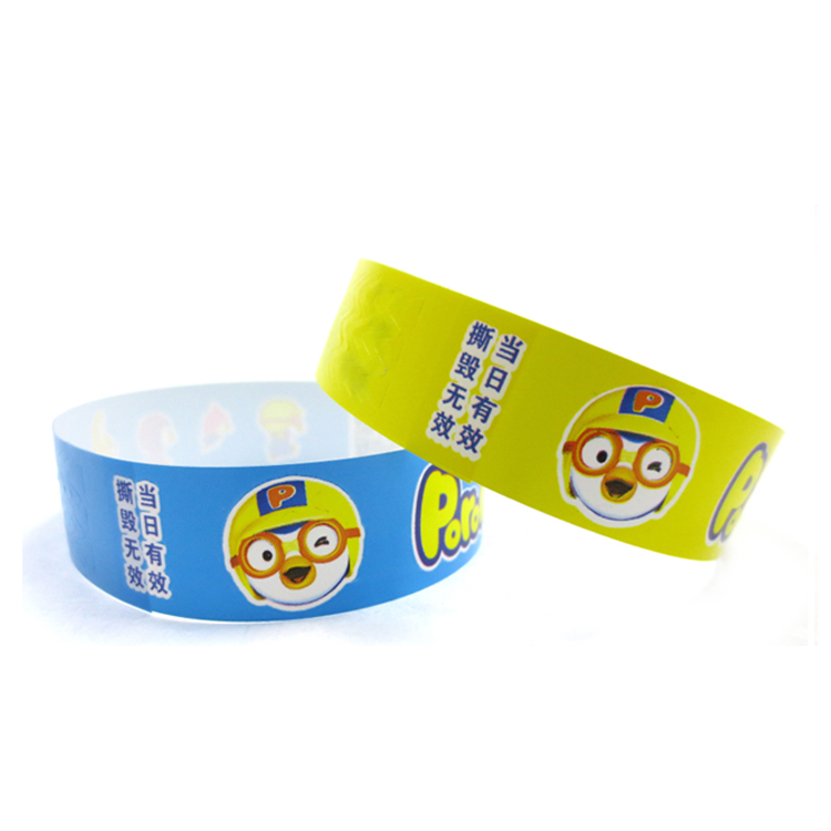 Festival Tyvek Paper Wristbands for Club and Party Entry