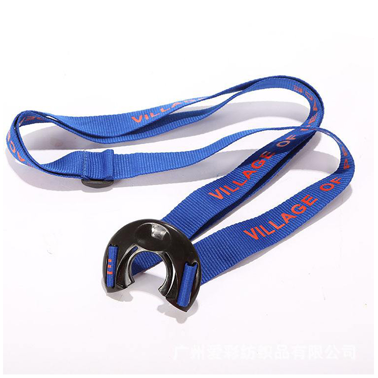 Branded Polyester Lanyard with Customized Logo for Fair