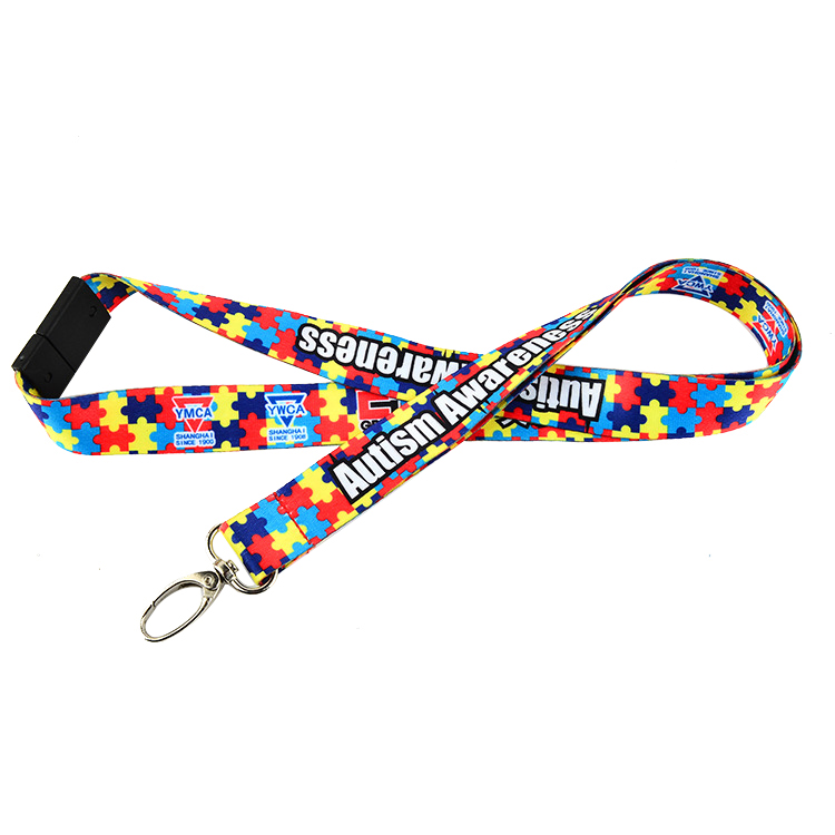 Custom Printed Neck Lanyard with Logo for Promotional Giveaways