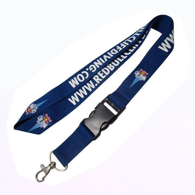 Custom Sublimation Print Polyester Neck Lanyards with ID Badge