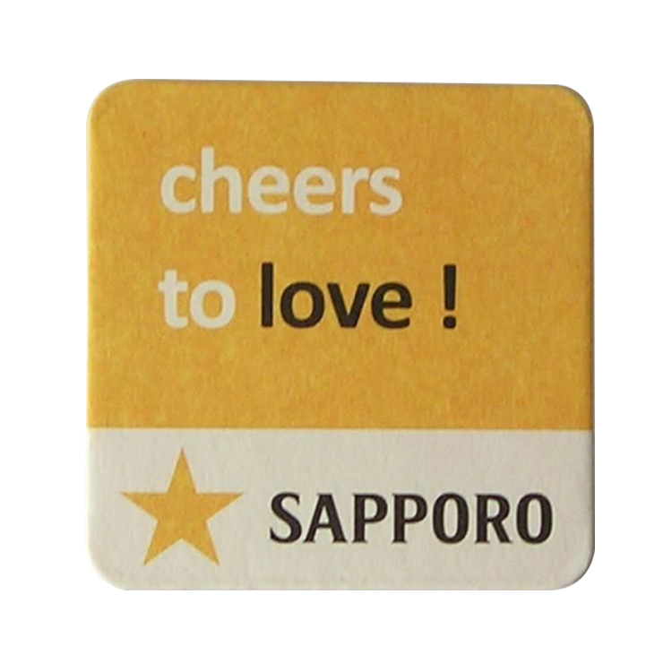 Promotional Custom Logo Bar Drink Coaster for Promotion Giveaway