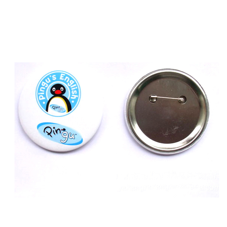 Souvenir Custom Logo Pin Metal Badge with Safety Pin for Giveaways